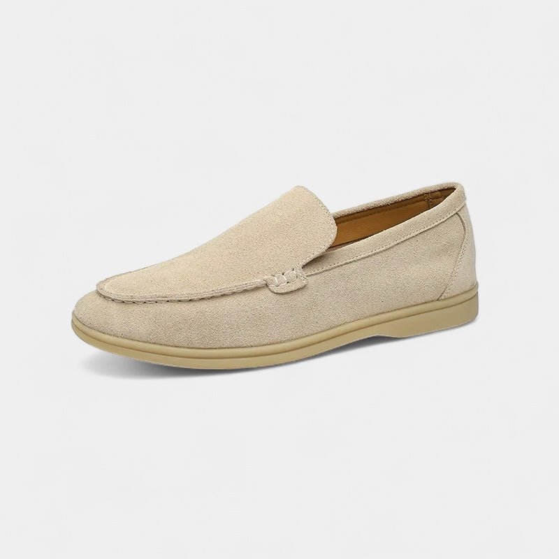 Mocassins en suède